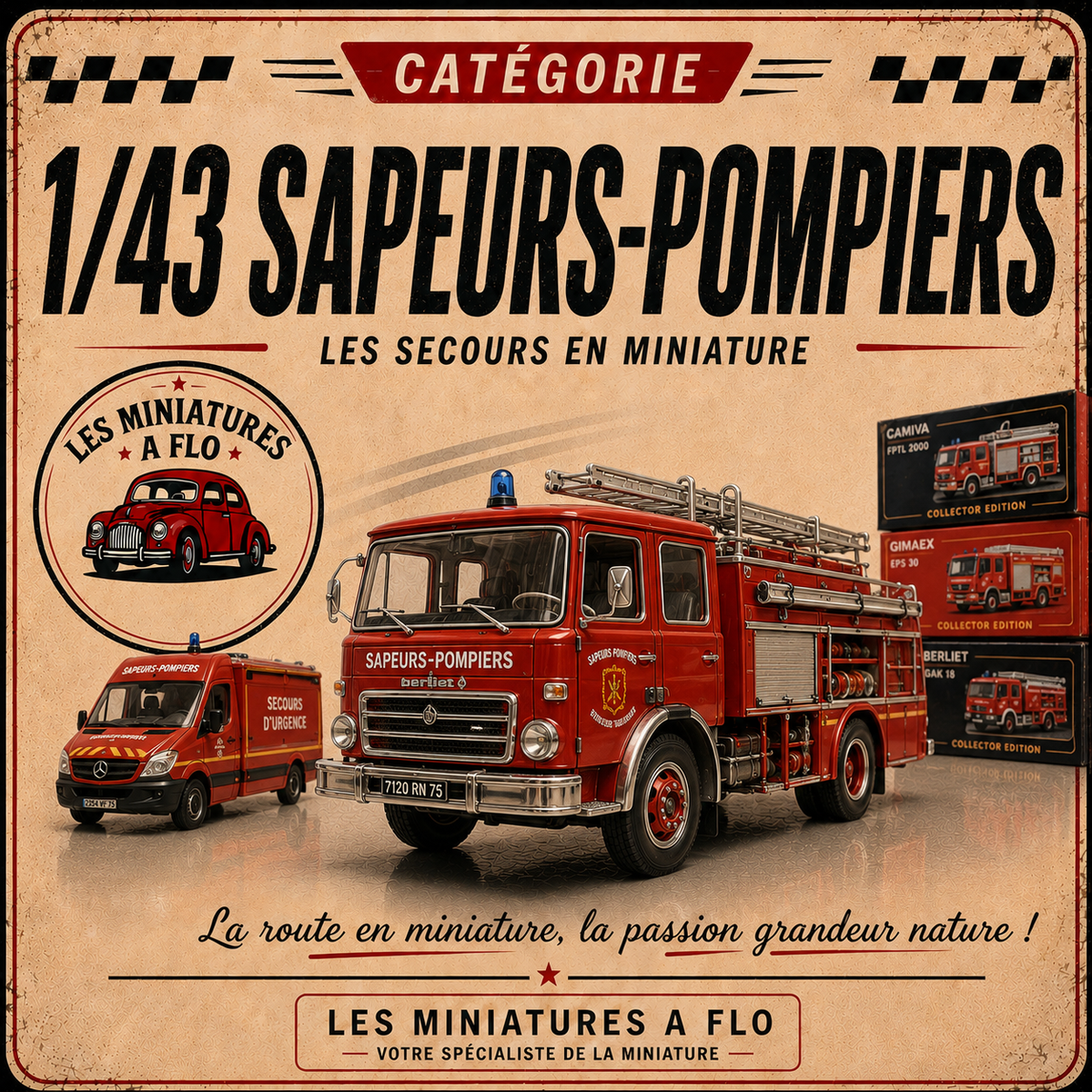 1/43 Sapeurs-Pompiers