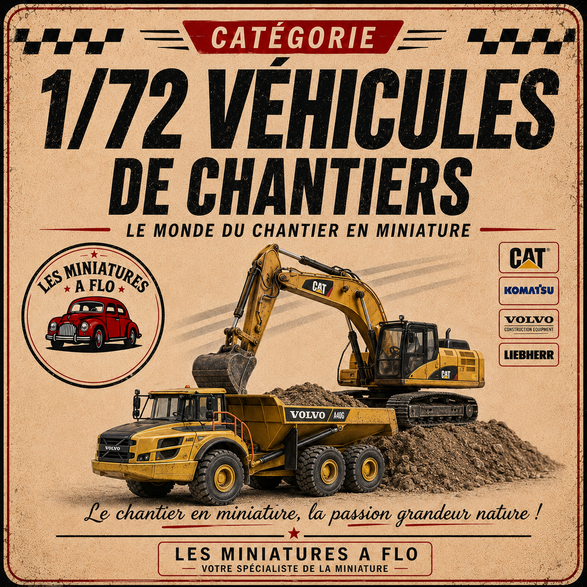 1/72 Véhicules de Chantiers