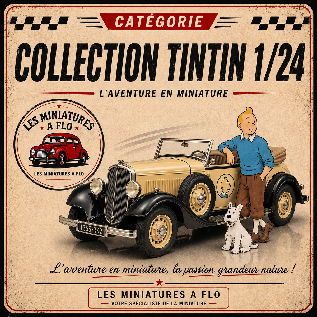 Collection Tintin 1/24