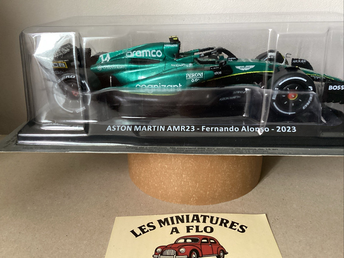 1:24 Collection formule 1 Altaya , Aston Martin AMR23 Fernando Alonso 2023