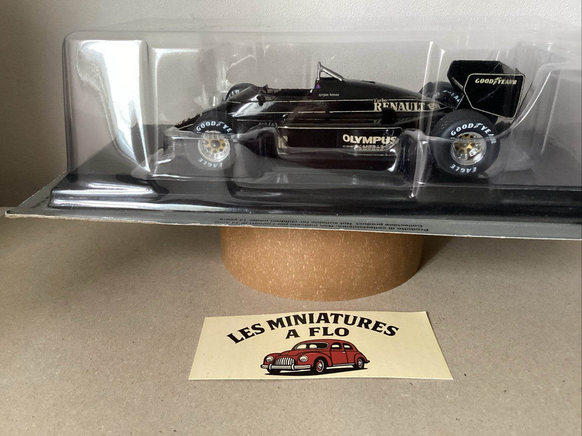1:24 Collection formule 1 Altaya , Lotus 97T Ayrton Senna 1985