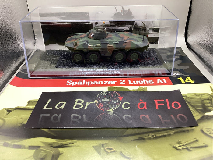 Collection Blindés de Combat 1/72 Altaya, Spähpanzer Luchs N°14