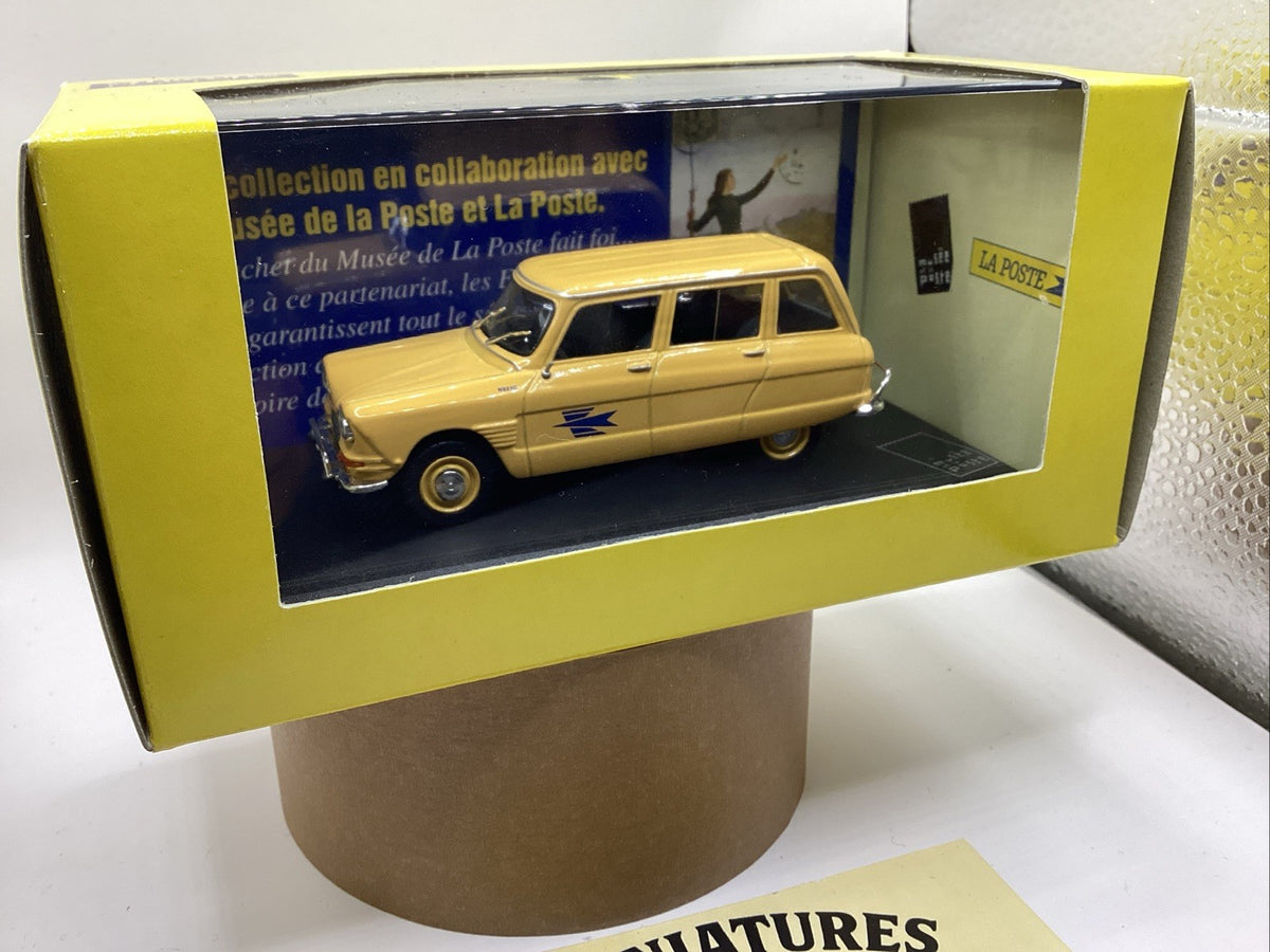 Atlas 1/43 Collection Véhicules Postaux La poste  , Citroën Ami 6 Break 1968