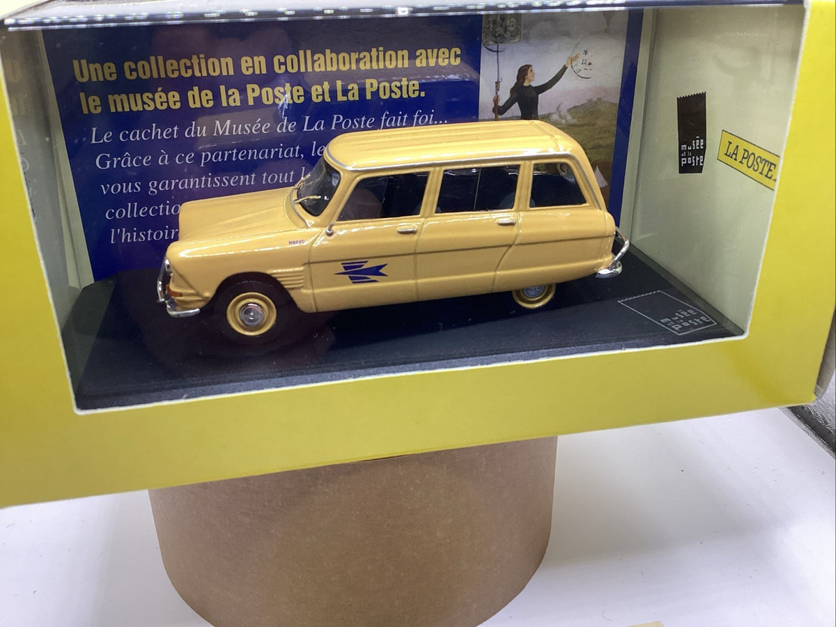 Atlas 1/43 Collection Véhicules Postaux La poste  , Citroën Ami 6 Break 1968