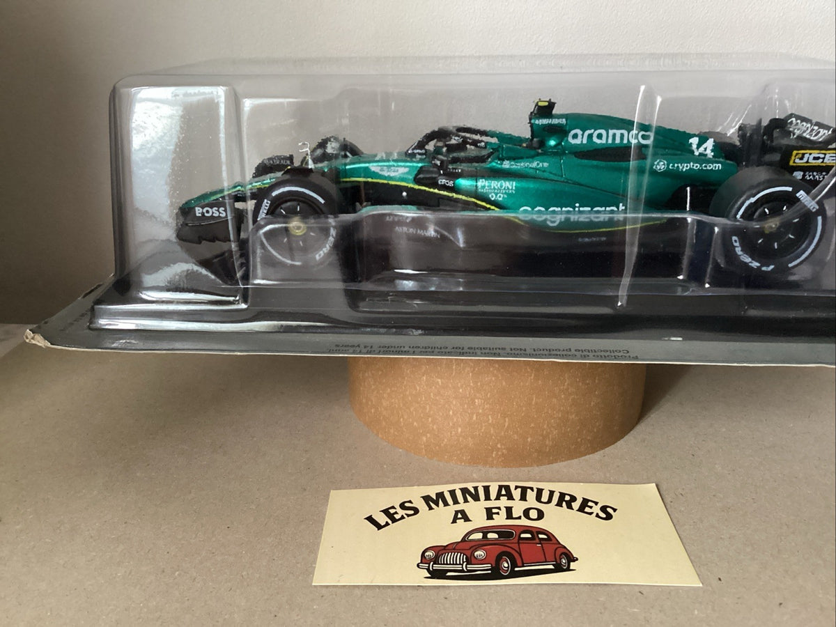 1:24 Collection formule 1 Altaya , Aston Martin AMR23 Fernando Alonso 2023
