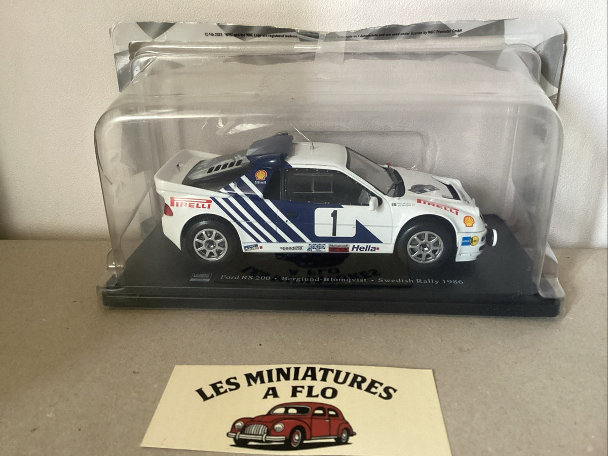 1/24 Collection Hachette Rallye , Ford RS 200 1986