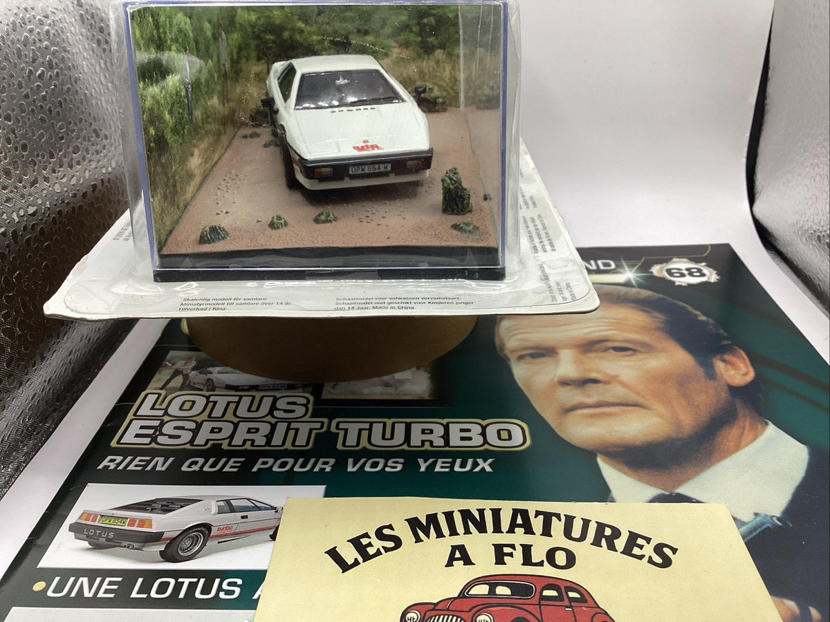 Fabbri 1/43 Collection Les Voitures De James Bond 007 , Lotus Esprit Turbo
