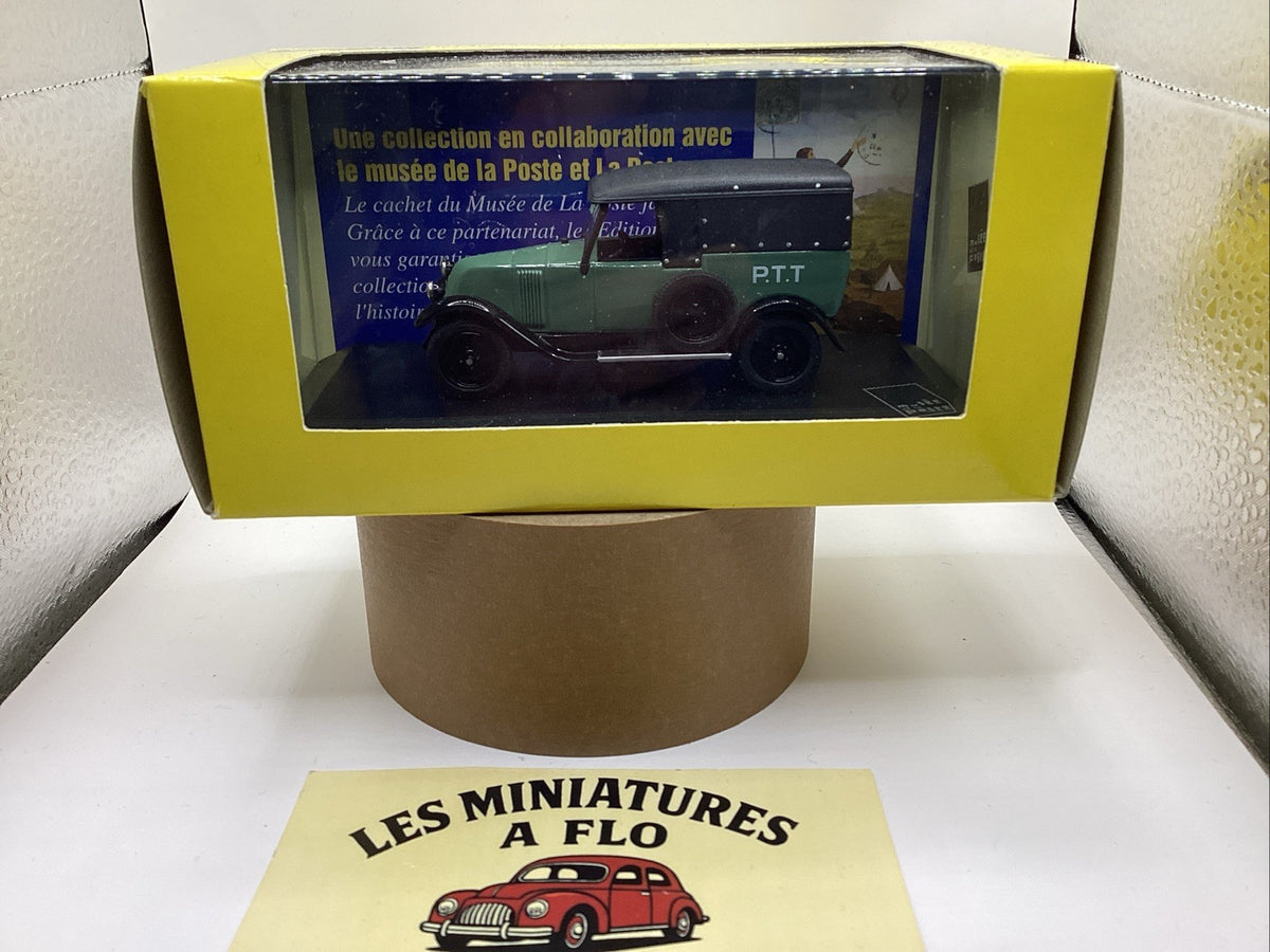 Atlas 1/43 Collection Véhicules Postaux La poste  , Renault NN 1927