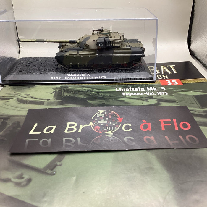 Collection Chars de Combat 1/72 Altaya, Chieftain Mk.5 N°35