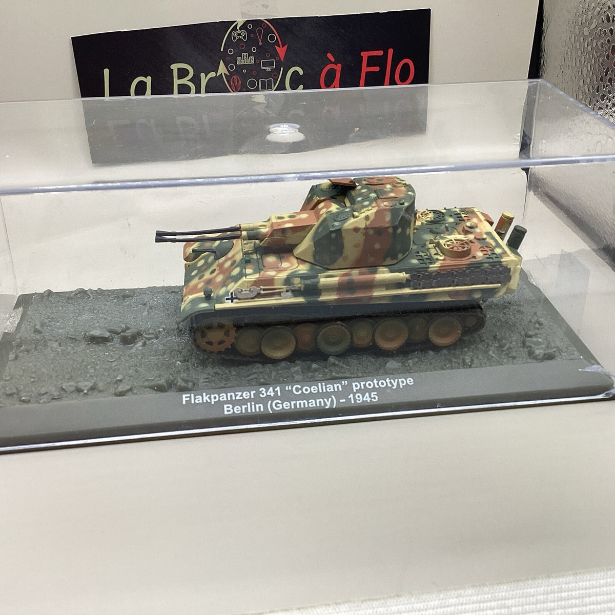 Collection Chars et Véhicules Blindés 1/72 Altaya, Flakpanzer Cœlian Prototype