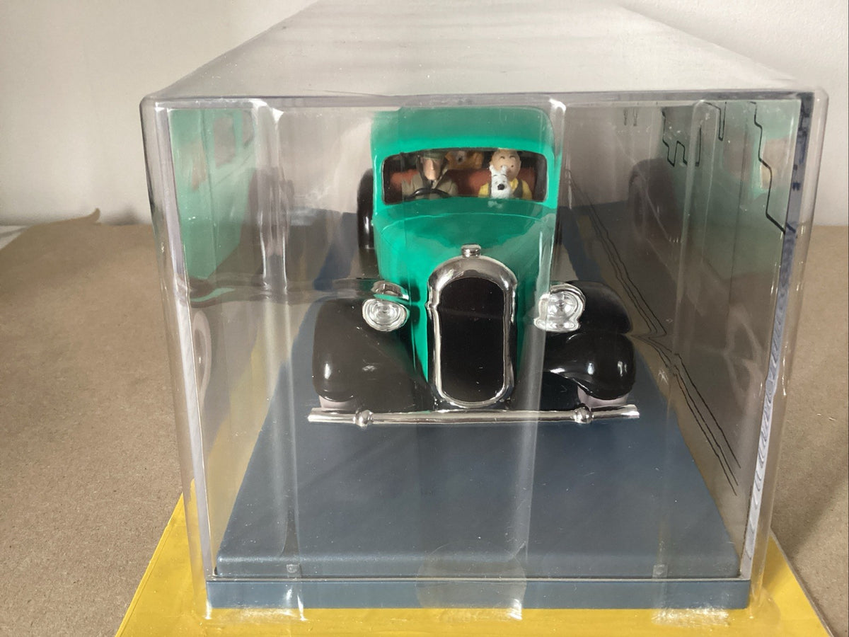 1/24 Collection Hachette Tintin , La Voiture Des Gangsters
