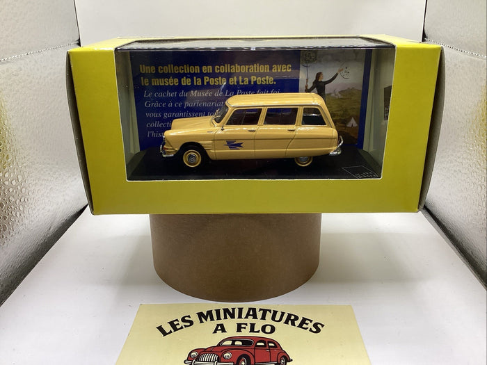 Atlas 1/43 Collection Véhicules Postaux La poste  , Citroën Ami 6 Break 1968