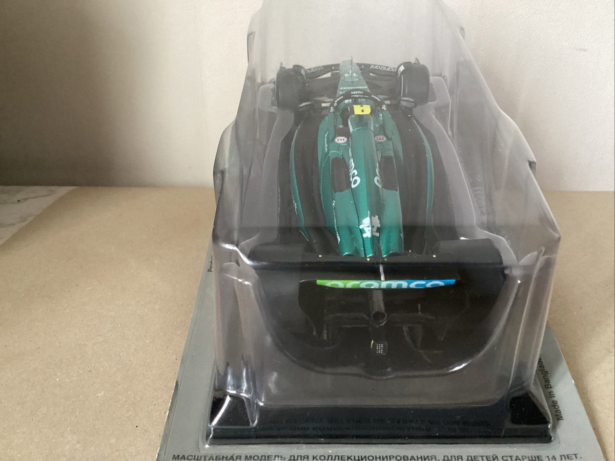 1:24 Collection formule 1 Altaya , Aston Martin AMR23 Fernando Alonso 2023