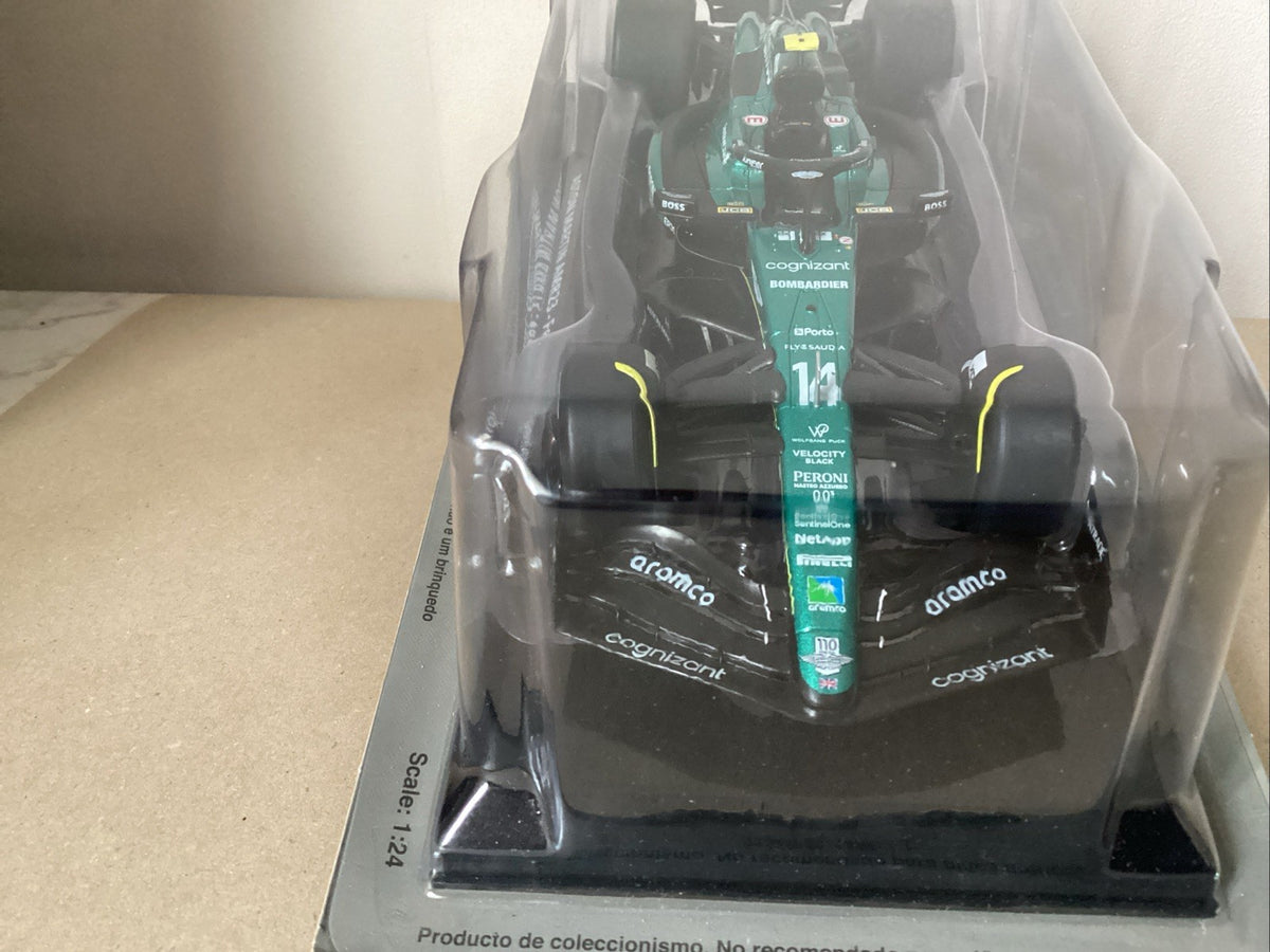1:24 Collection formule 1 Altaya , Aston Martin AMR23 Fernando Alonso 2023