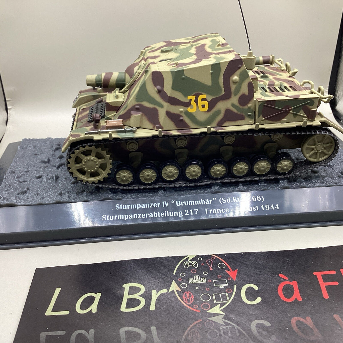 Collection Chars de Combat WW2 1/43 Altaya, Sturmpanzer IV Brummbär
