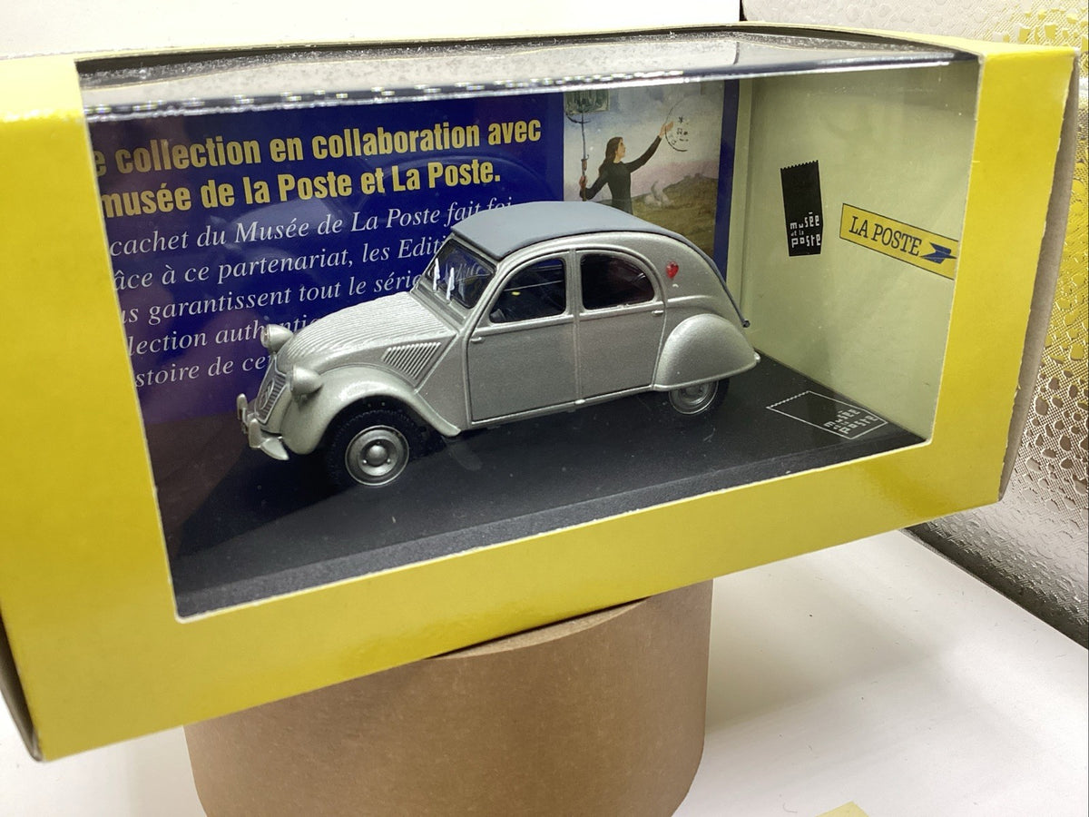 Atlas 1/43 Collection Véhicules Postaux La poste  , Citroën 2 CV Berline 1952